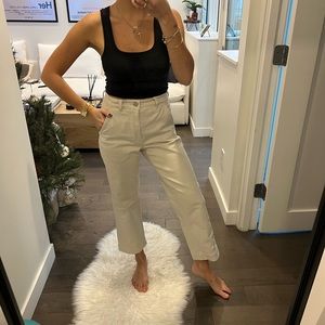 Everlane Beige Utility Pant Size 0